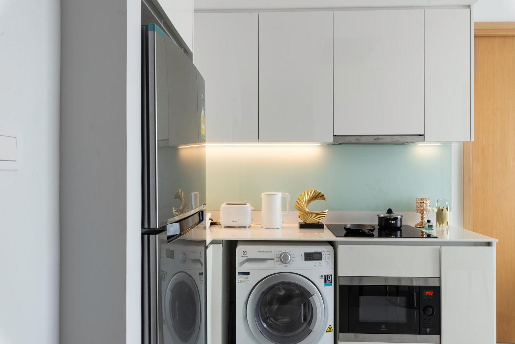 Appartamento The Echelon Sukhumvit 11 By Lefoyer Bangkok Camera foto